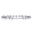 Round Cut Moissanite Diamond Bracelet Custom Design - View 7