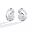 Stunning Oval Cut Moissanite Diamond Stud Earrings for Every Occasion - View 9