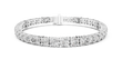 Round Lab Diamond Tennis Bracelet For Her Jewelry - View 3