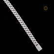Cuban Link Bracelet GRA Certified Lab-Grown Diamond Custom Jewelry - View 4