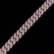 Custom Cuban Link Chain with Created Lab Grown Diamonds Showcasing Hip Hop Elegance and Superior Craftsmanship - View 4