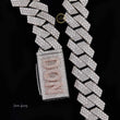 Custom Lab Diamond Cuban Chain Luxury Necklace for Men by Ivevar - View 2