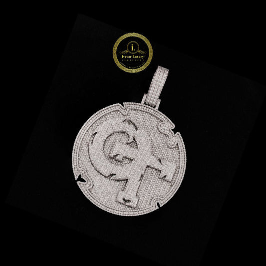 Custom Name or Letter Pendant VVS Lab-Grown Diamond Hip Hop Jewelry