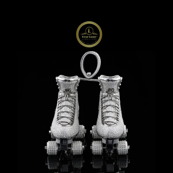 Custom Skating Design Lab Diamond Pendant by Ivevar Luxury