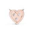 Heart Shape Pendant with Round Three Stone Cluster Moissanite Diamond - View 8