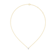 Trillion Cut Solitaire Pendant with Center Lab Grown Diamond - View 10