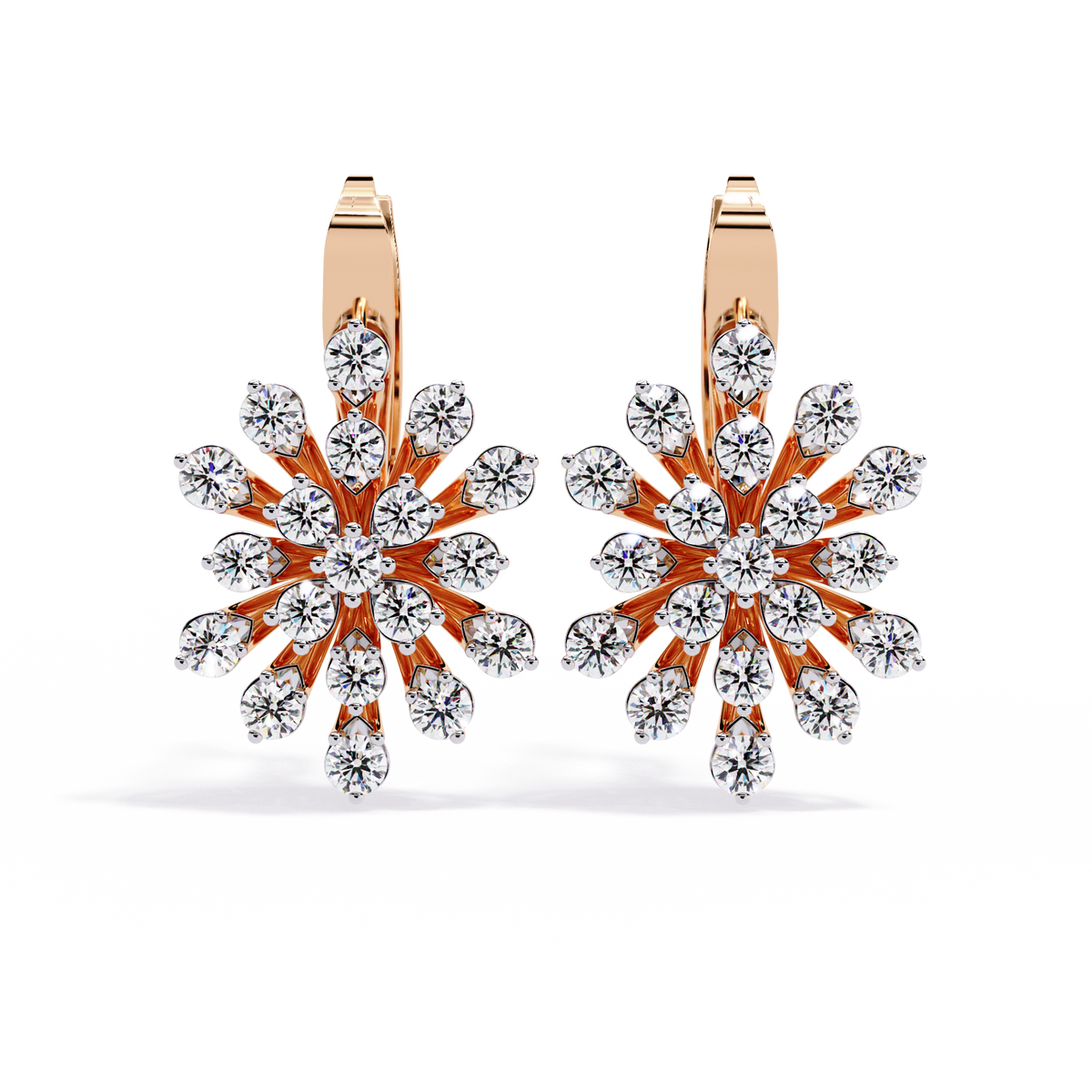 Sparkling Round Cut Lab Diamond Studs For Thoughtful Ethical Gift She’ll Love It - View 2