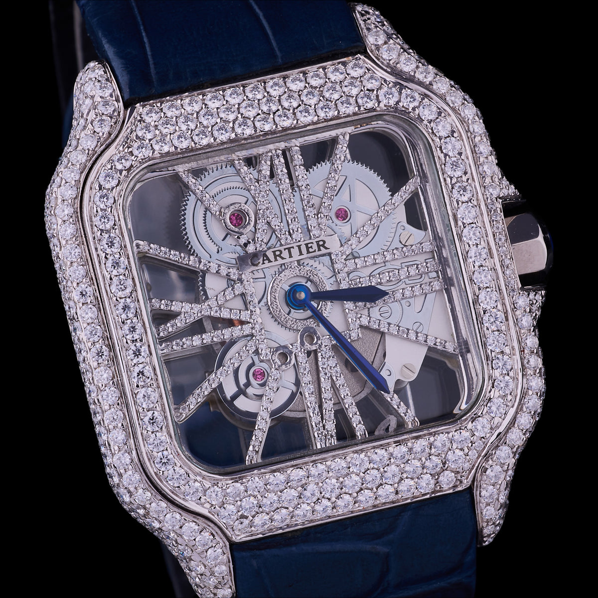Diamond Heritage Collection Luxury Skeleton Masterpiece And Executive Date Timepiece Duo - View 7