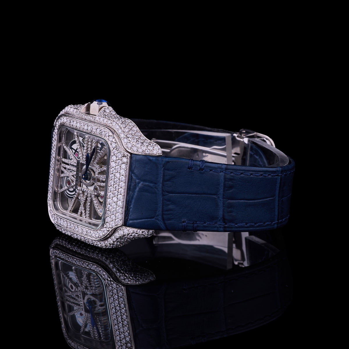 Diamond Heritage Collection Luxury Skeleton Masterpiece And Executive Date Timepiece Duo - View 9