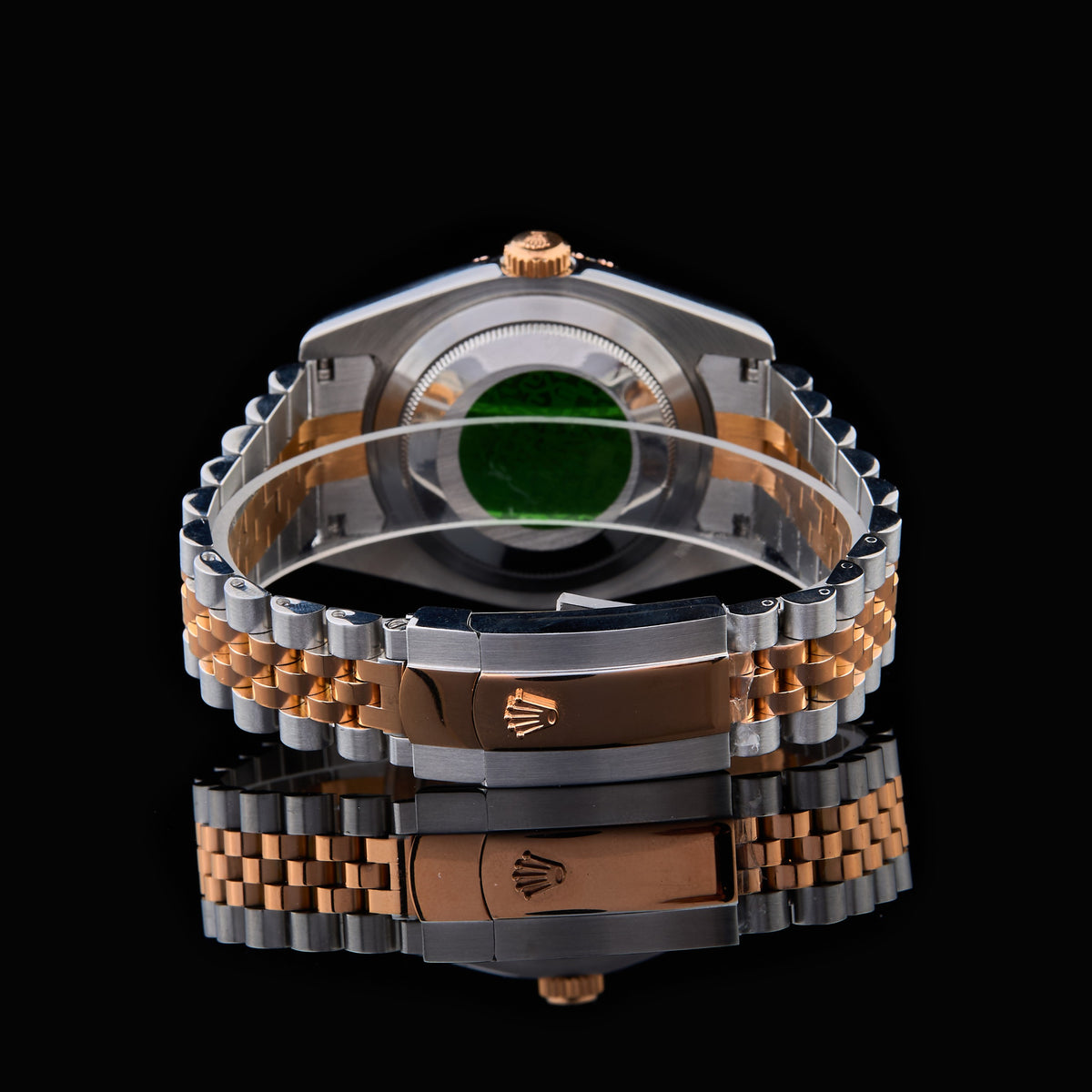 Diamond Prestige Duo Rose Gold Elegance And Iced-Out Statement Watch Collection - View 5