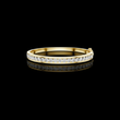 Round Cut Moissanite Diamond Hinged Bangle with Channel Setting