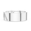 Round Cut Lab Grown Diamond Men's Wide Diagonal Channel Set Band - View 10