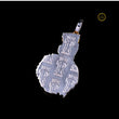 Elegant 925 Silver Lab Diamond Pendant Handcrafted by Ivevar - View 4