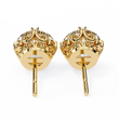 Elegant Classic Round Cut Solitaire Lab Diamond Earrings with Premium Prong Setting - View 8