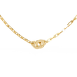 Clip Chain Necklace with Pave Lab Grown Diamond Clasp - View 8