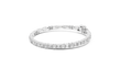 Emerald Cut Lab Diamond Contemporary Tennis Bracelet - View 12