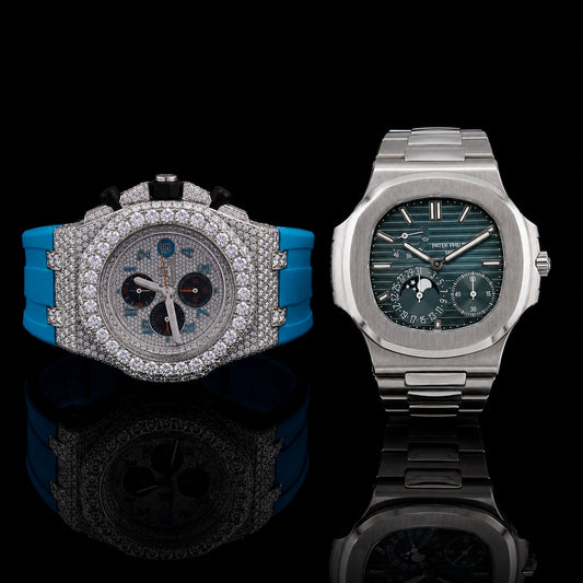 Elite Moissanite Diamond Chronograph Collection The Ultimate Expression of Modern Luxury and Precision