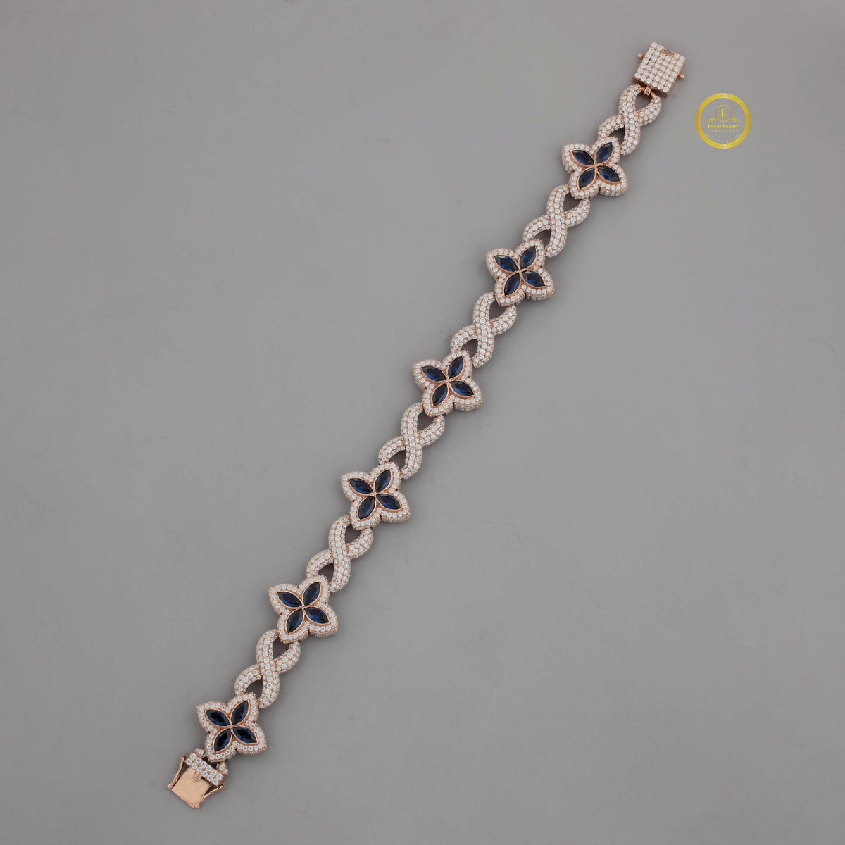 Eternal Love Bracelet - Handmade Moissanite Infinity Link Jewelry - View 2