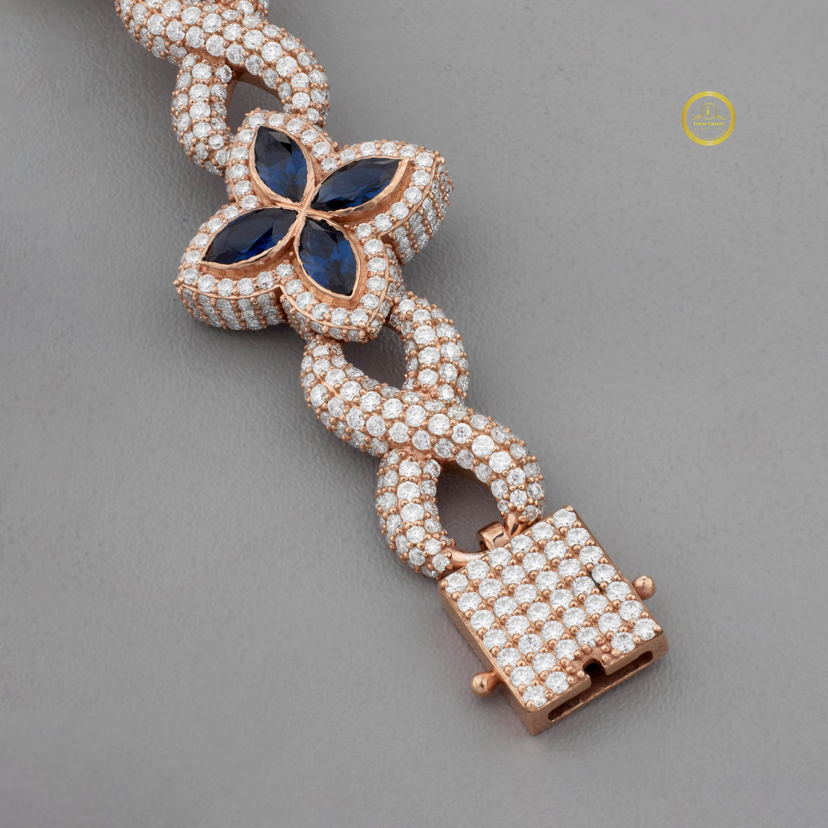 Eternal Love Bracelet - Handmade Moissanite Infinity Link Jewelry - View 4