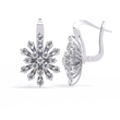 Sparkling Round Cut Moissanite Diamond Studs For Thoughtful Ethical Gift She’ll Love It - View 5