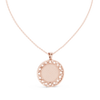 Circular Medallion Pendant with Cluster Round Lab Grown Diamond - View 8