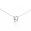 Nature Inspired Marquise Moissanite Diamond Leafy Pendant - View 10