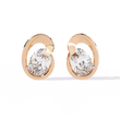 Stunning Oval Cut Moissanite Diamond Stud Earrings for Every Occasion - View 2