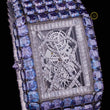 Full Iced Blue Lab Grown Diamond Watch Showcasing Mechanical Mastery By Ivevar - View 2
