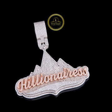Handmade Custom Hip Hop Moissanite Diamond Pendant