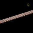 Hip Hop Jewelry by Ivevar Iced Out 3 Row Lab-Grown Diamond Bracelet - View 2