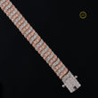 Hip Hop Jewelry by Ivevar Iced Out 3 Row Lab-Grown Diamond Bracelet - View 3
