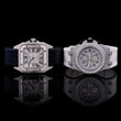 Imperial Moissanite Diamond Chronograph Collection Classic Elegance & Full Pavé Brilliance