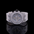 Imperial Moissanite Diamond Chronograph Collection Classic Elegance & Full Pavé Brilliance - View 6