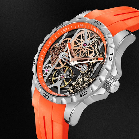 ALIX Skeleton Automatic Watch Bold Mechanical Luxury Design