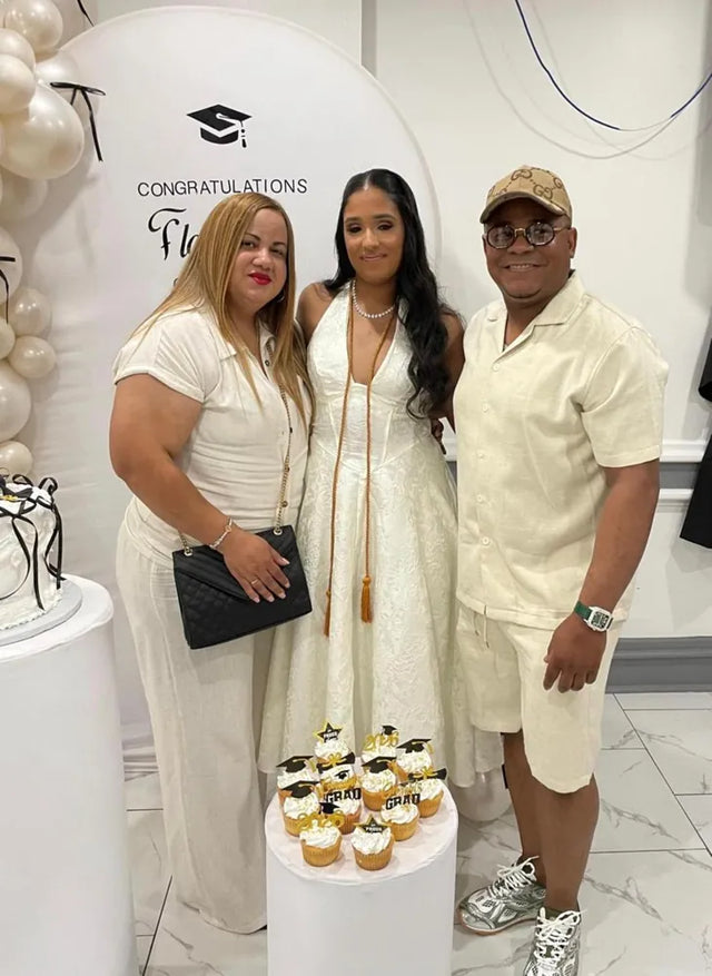 Ivevar customer wearing Ivevar jewelry