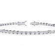 Emerald Moissanite Diamond Tennis Bracelet A Modern Masterpiece of Sparkle - View 10