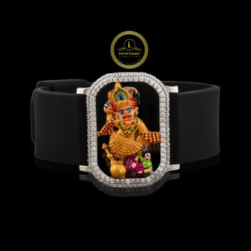 Fortune & Prosperity Moissanite Bracelet Custom Iced-Out Diamond Charm for Men & Women By Ivevar
