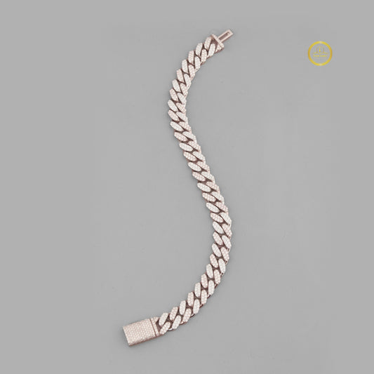 VVS Moissanite Hexagon - Modern Diamond Tennis Bracelet