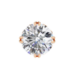 Elegant Classic Round Cut Solitaire Moissanite Diamond Earrings with Premium Prong Setting - View 3