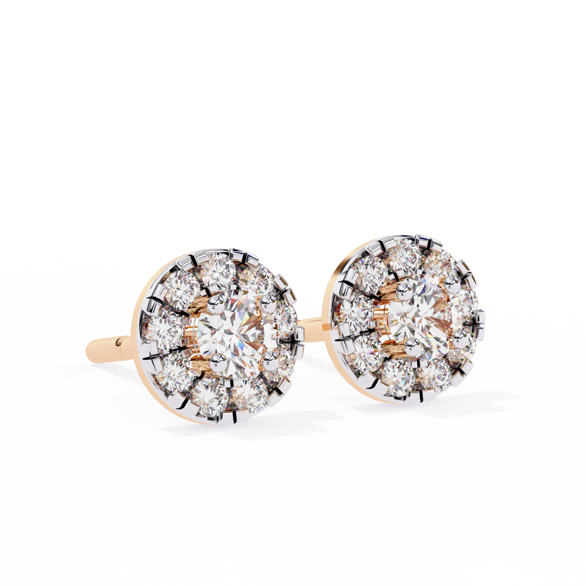 Modern Moissanite Round Cut Diamond Earring Designs Wear Innovation For Every Look - View 9