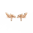Luxury Finest Moissanite Created Diamond Marquise Leaf Climber Earring for Birthday Gift - View 6