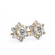Bespoke Luxury Moissanite Round Cut Diamond Earring Handcrafted Excellence For Her - View 5