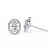 Ethical Elegance Moissanite Oval Cut Diamond Earrings Collection For Cocktail Party - View 7