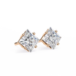 Timeless Princess Cut Moissanite Diamond Earrings Ethical Brilliance Perfect For Gift - View 3