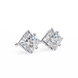 Timeless Princess Cut Moissanite Diamond Earrings Ethical Brilliance Perfect For Gift - View 4