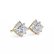 Timeless Princess Cut Moissanite Diamond Earrings Ethical Brilliance Perfect For Gift - View 2