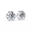 Round Cut Moissanite Diamond Earrings Elevate Your Everyday Look Classy - View 6