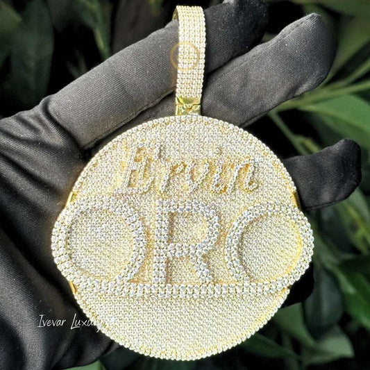 Bespoke Lab Grown Diamond Necklace Pendant by Ivevar Luxury