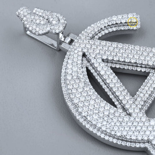 Luxury Moissanite Pendant Necklace - VVS Diamond Jewelry by Ivevar