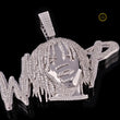 Lab Diamond Custom Pendant Luxury Necklace Gift Idea - View 2